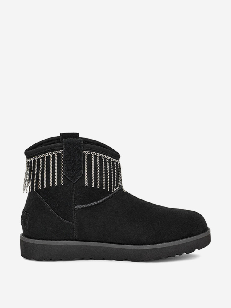 Ботинки утепленные UGG Classic Mini Fringe