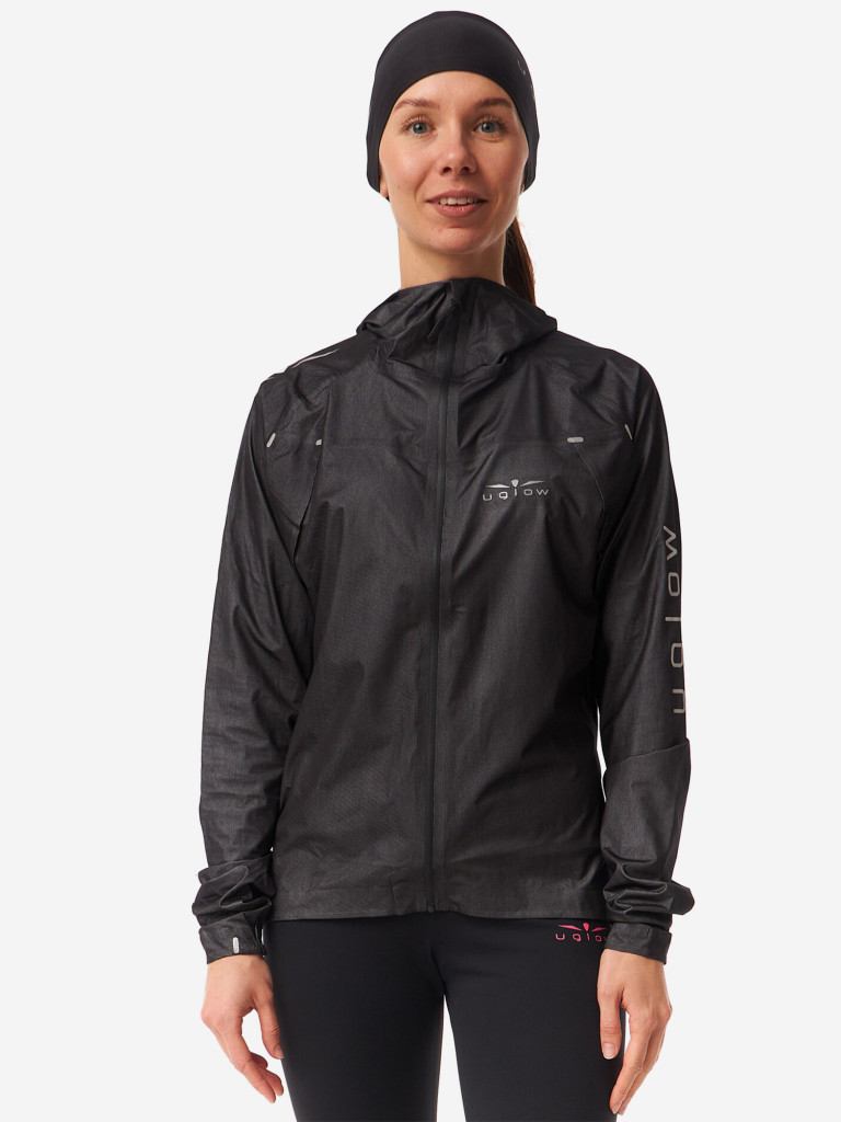 Куртка мембранная женская UGLOW, черный серебристый