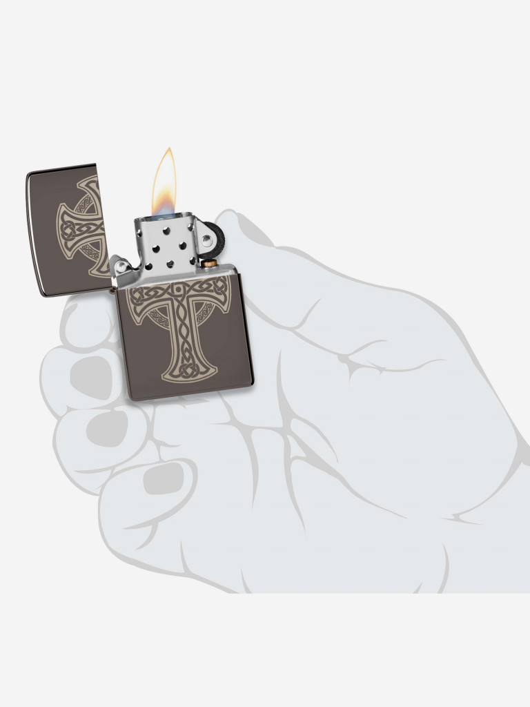 Зажигалка бензиновая ZIPPO 48614 Celtic Cross