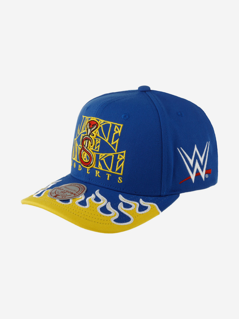 Бейсболка MITCHELL NESS HP8264-TTTBLUE Jake The Snake WWE