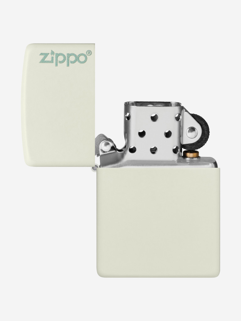 Зажигалка бензиновая ZIPPO 49193ZL Classic Logo Glow In The Dark