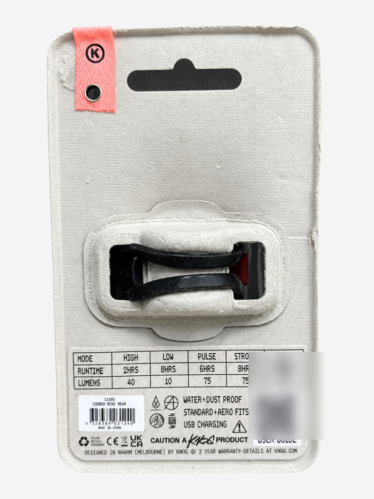 Фонарь задний Knog Cobber Mini