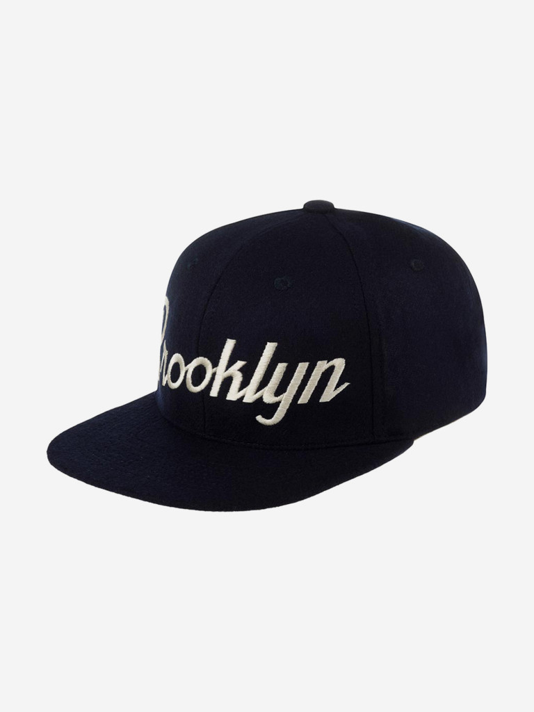 Бейсболка с прямым козырьком HOOD 100-MWL002-NY020-NY Brooklyn, NY (синий)
