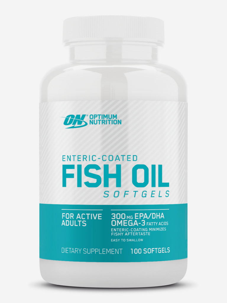 Омега 3, Рыбий жир Optimum Nutrition Fish Oil Softgels, 100 капсул