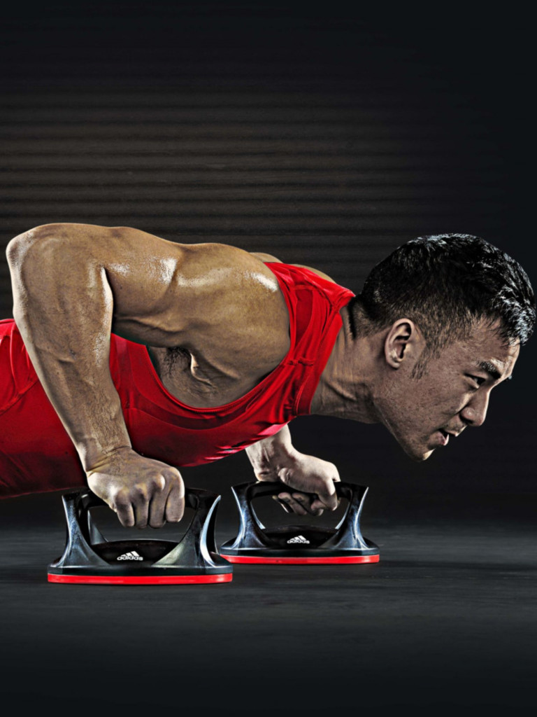 Упоры для отжиманий поворотные Adidas (пара)