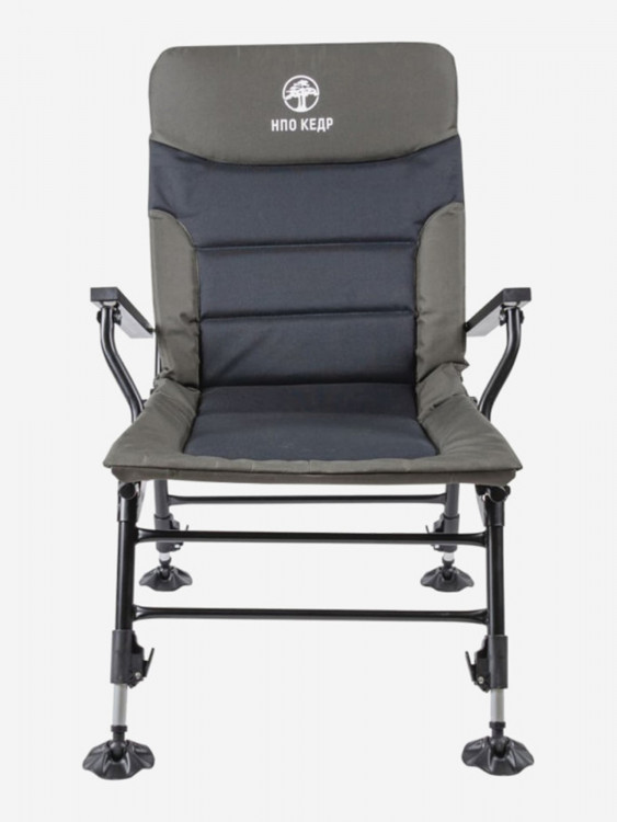 Кресло карповое XL с подлокотниками Кедр