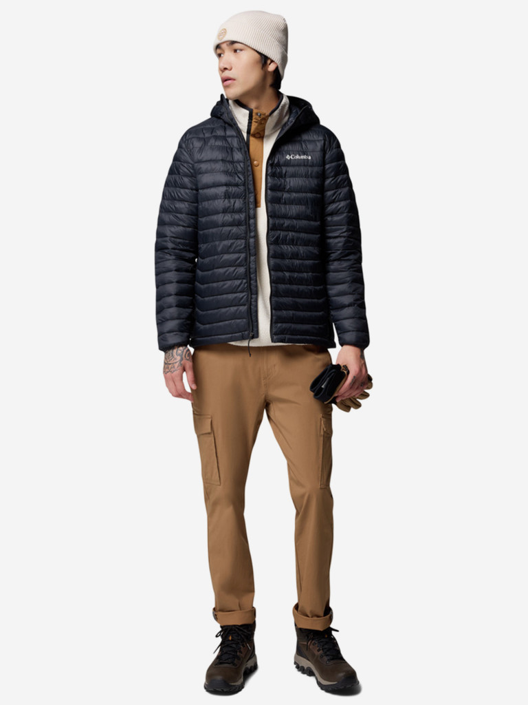Куртка утепленная мужская Columbia Powder Pass Hooded Jacket