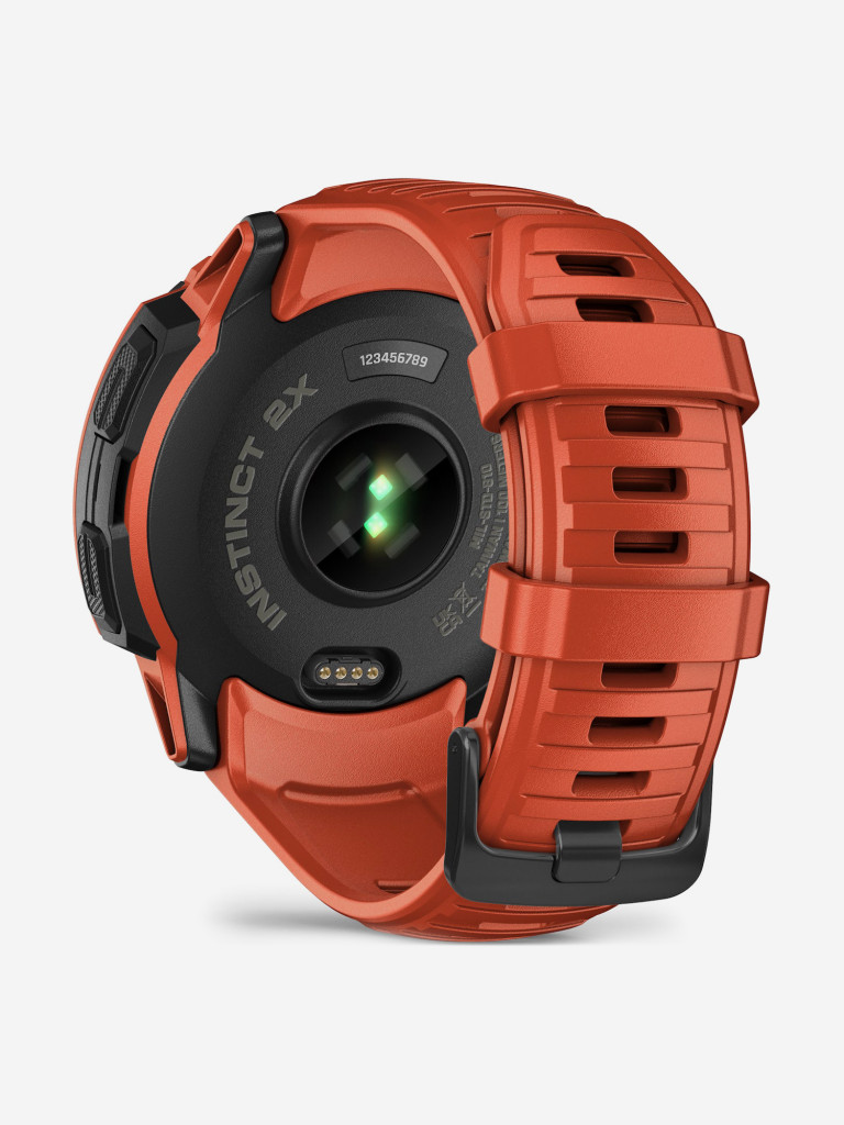 Спортивные часы Garmin Instinct 2X Solar Flame Red