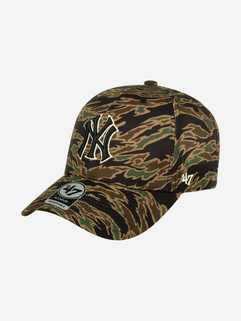 Бейсболка 47 BRAND B-DRZMV17PTP New York Yankees MLB (оливковый)