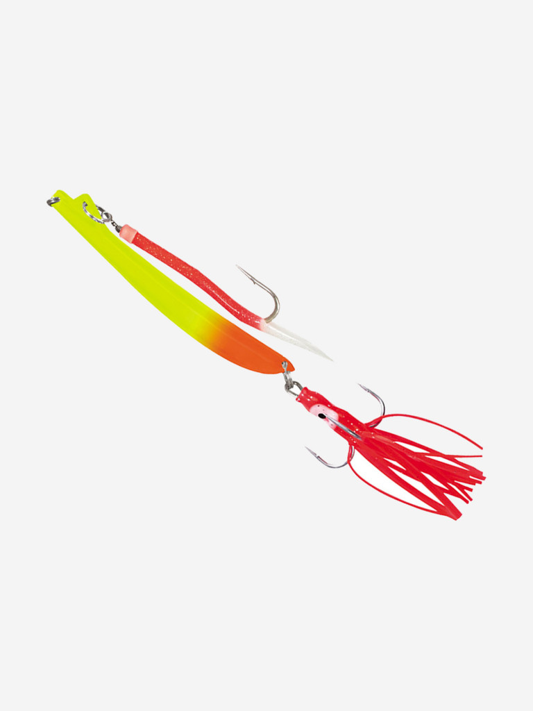 Пилькер Stinger BiColor Pilk 500 g/грамм #1 Fl.Yel-Fl.Or/GLOW #10 (приманка для морской рыбалки)