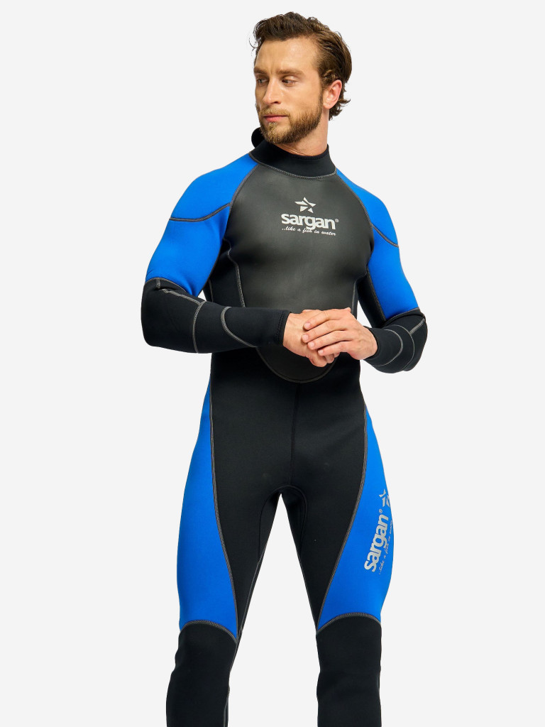 Гидрокостюм для плавания и водного спорта SARGAN UTRISH LONG MEN 3мм