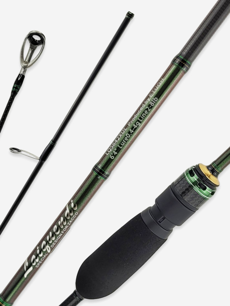 Спиннинг Hearty Rise LAIQUENDI LQS-662UL 198 см. 0.6 - 6 гр