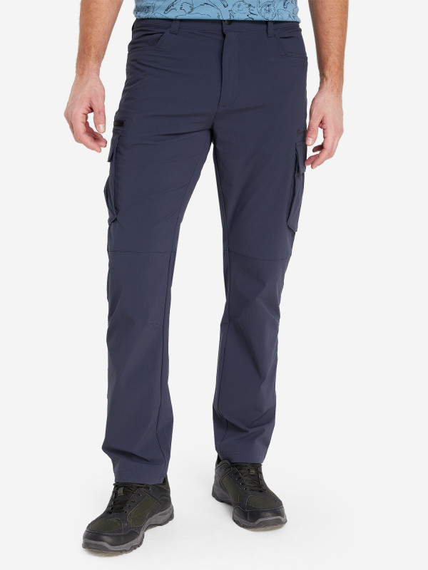 Брюки мужские Outventure арт. 129008 темно-синий цвет — купить за 4499 руб., отзывы в интернет-магазине Спортмастер