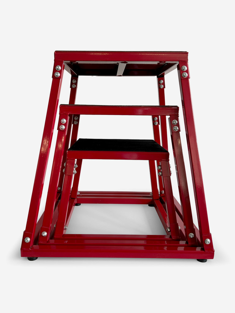 Комплект тумб UNIX Fit PRO для прыжков плиобокс 3 шт.