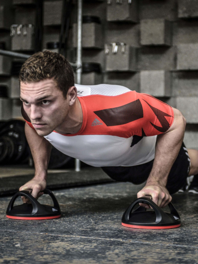 Упоры для отжиманий поворотные Adidas (пара)