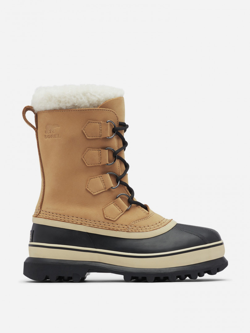 Сапоги утепленные женские Sorel Caribou Бежевый 14999₽