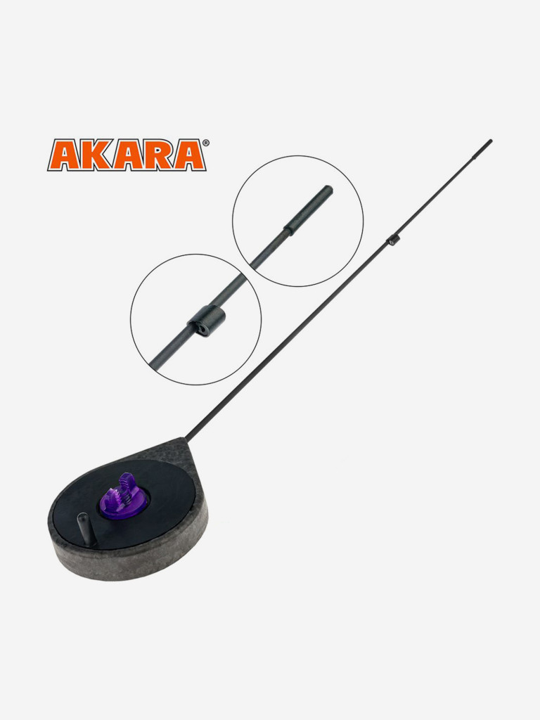 Удочка зимняя Akara Ultra Sport Black (хлыст карбон)