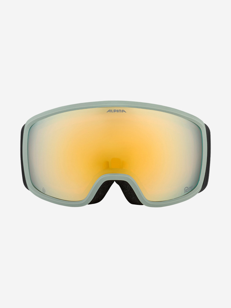 Горнолыжные очки Alpina Bivio Q-Lite Willow-Green Matt/Q-Lite Gold S2