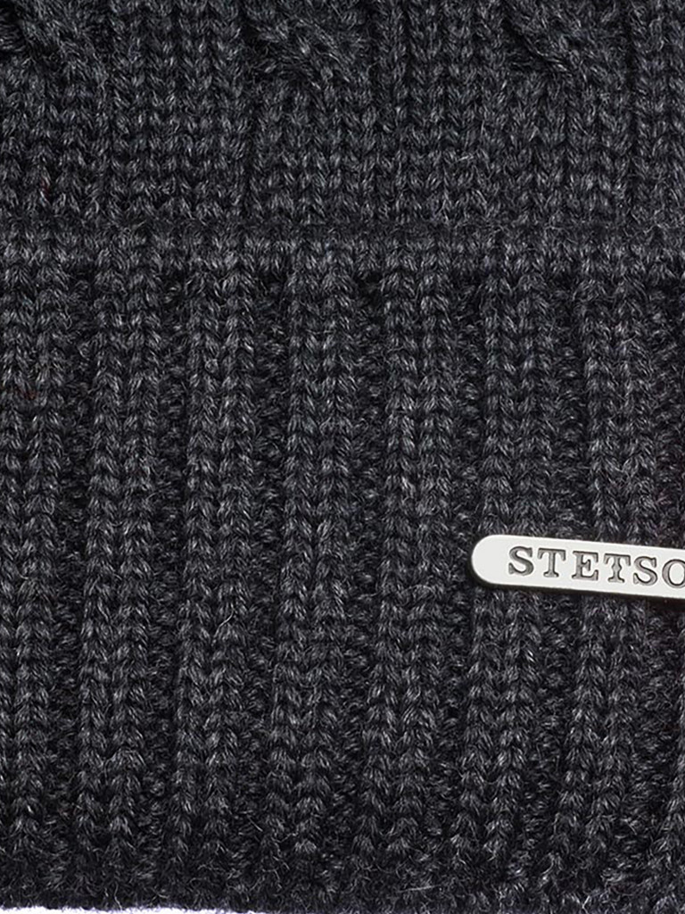 Шапка с отворотом STETSON 8699352 GEORGIA (серый)