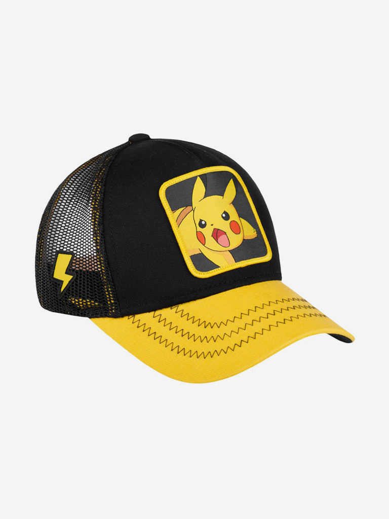 Бейсболка с сеточкой CAPSLAB CL/PKM2/3/PIK6 Junior Pokemon Pikachu