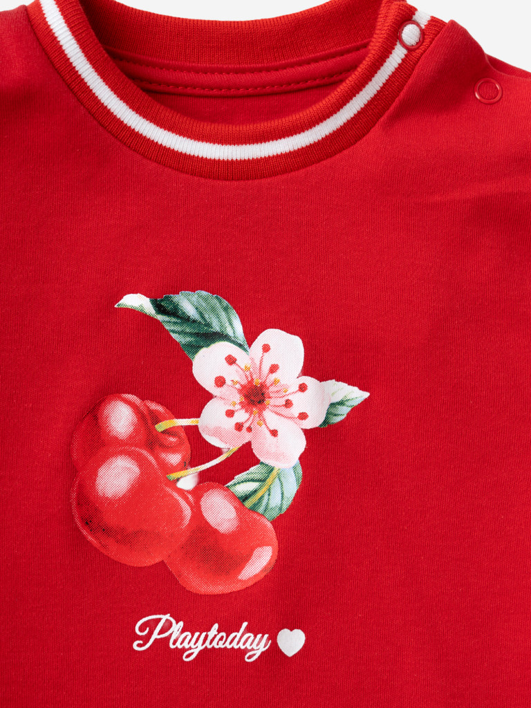 Комплект для девочек: свитшот, брюки PlayToday