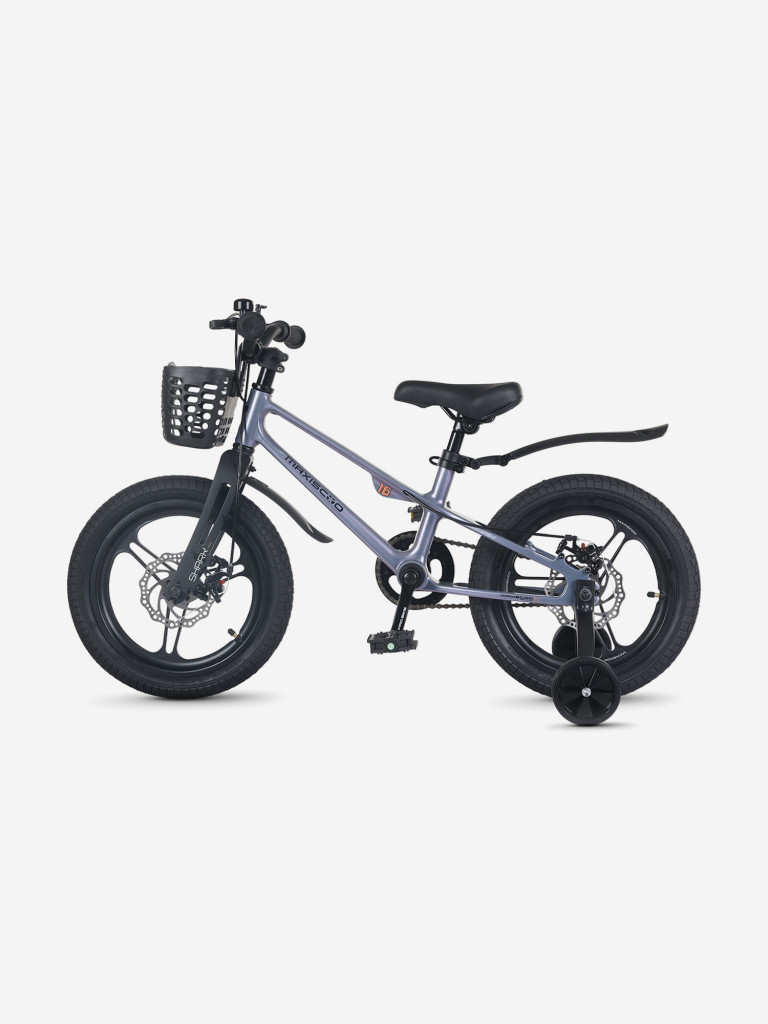 Велосипед Детский Maxiscoo Shark pro 16'' Хамелеон (2026)