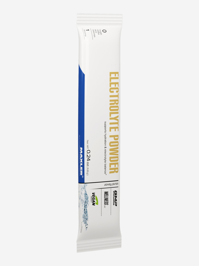Электролиты порционные Maxler Electrolyte Powder ( 15 шт. по 6,8 гр.) - Натуральный
