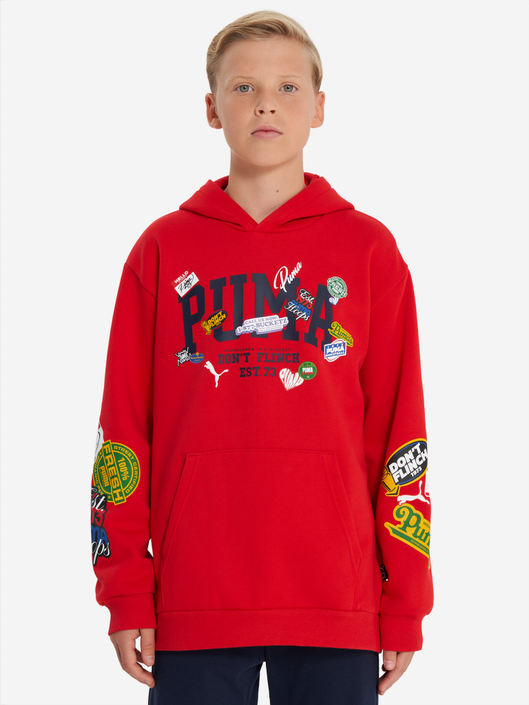 Худи для мальчиков PUMA Basketball Hooperhotline