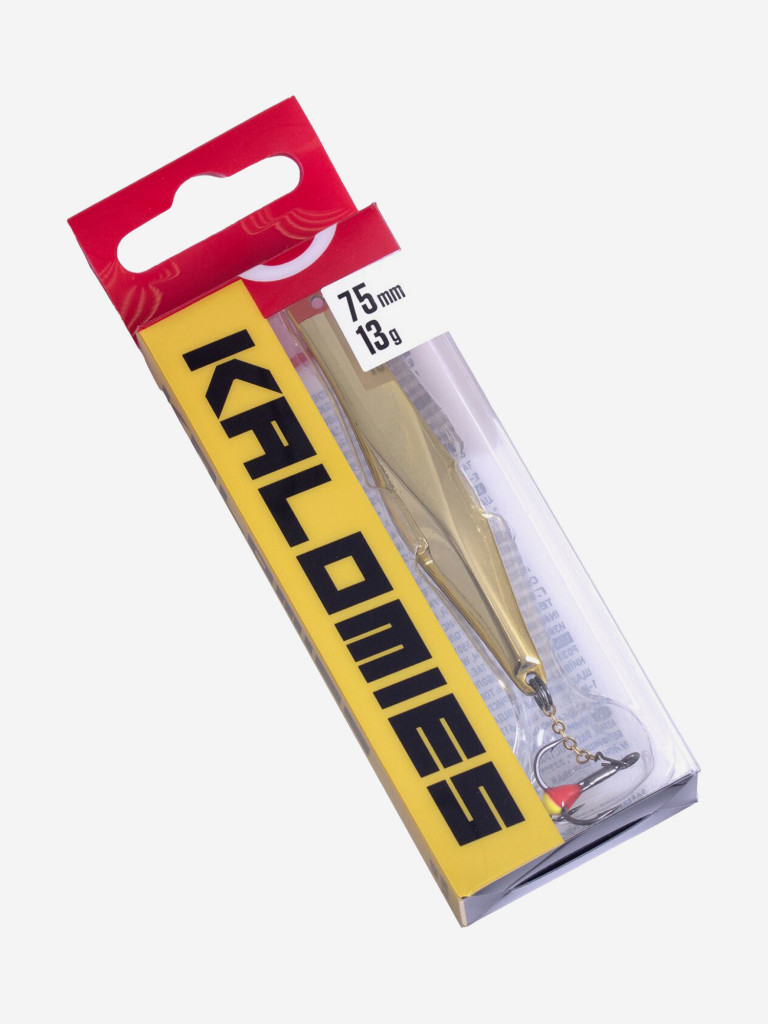 Блесна вертикальная зимняя Lucky John KALOMIES с цепочкой и тройником 75мм GC блистер