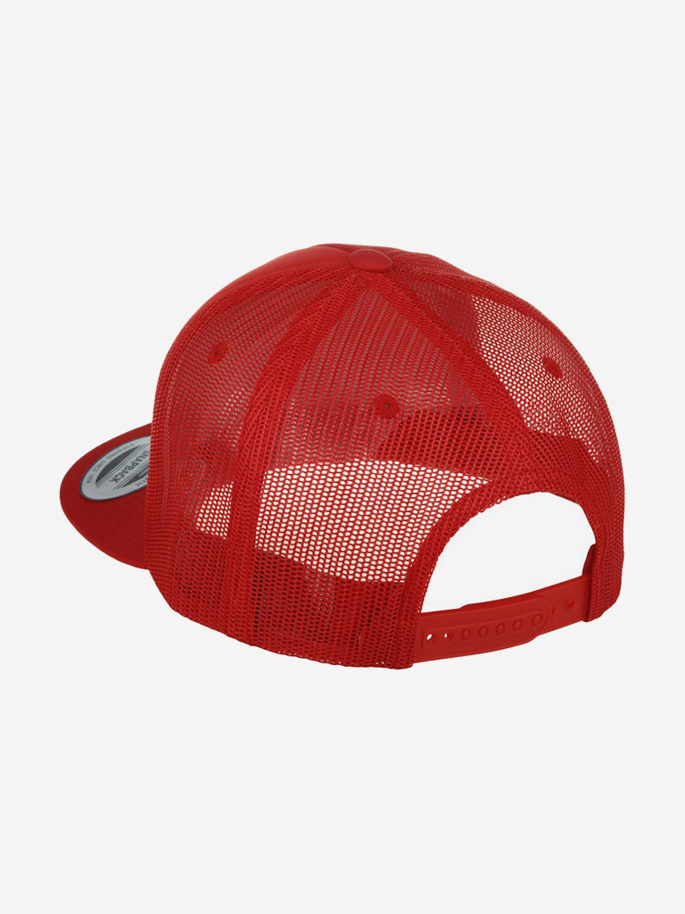 Бейсболка с прямым козырьком FLEXFIT 6005FF (красный)