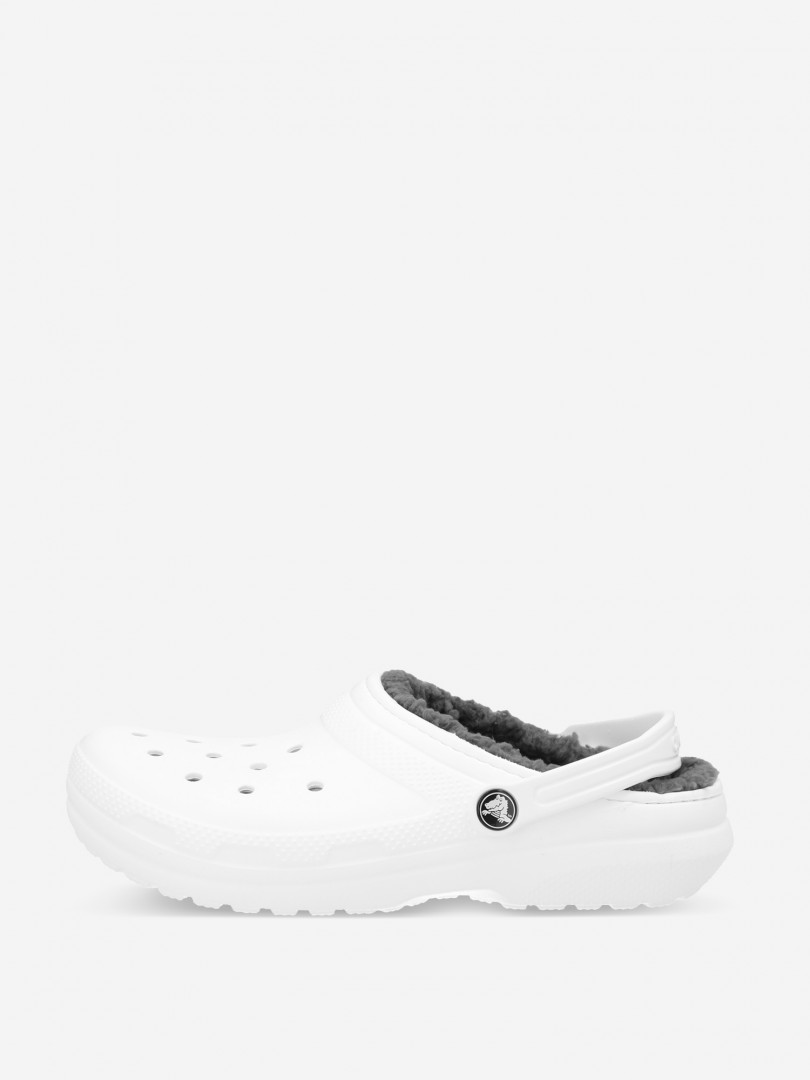 Сабо детские Crocs Classic Lined 31331540299 Белый, размер 31, 32,33, 34,34, 35,38, 39,37, 38,36, 37, фото 3