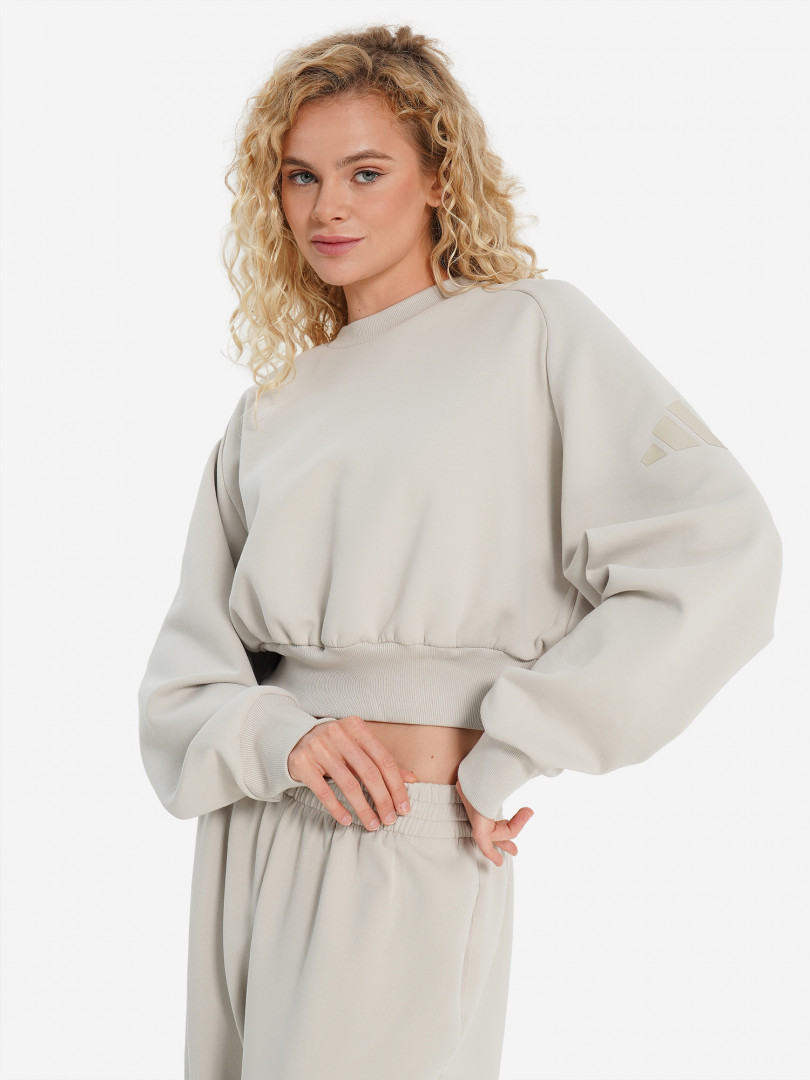 Свитшот женский adidas Бежевый 8499₽