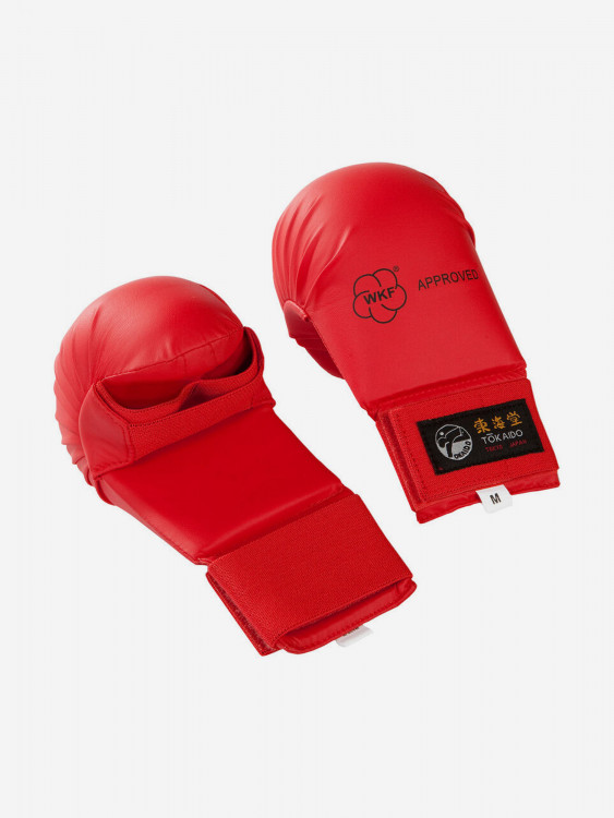 Накладки для каратэ красные TOKAIDO WKF детские