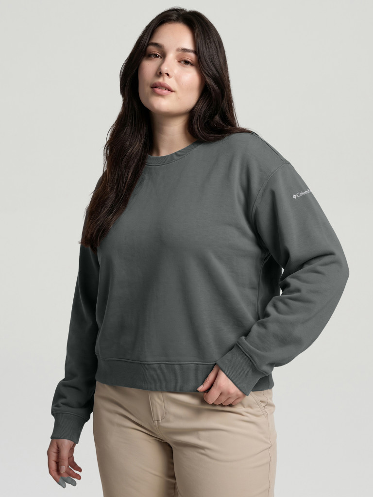 Свитшот женский Columbia Amber Glow Crew, Plus Size