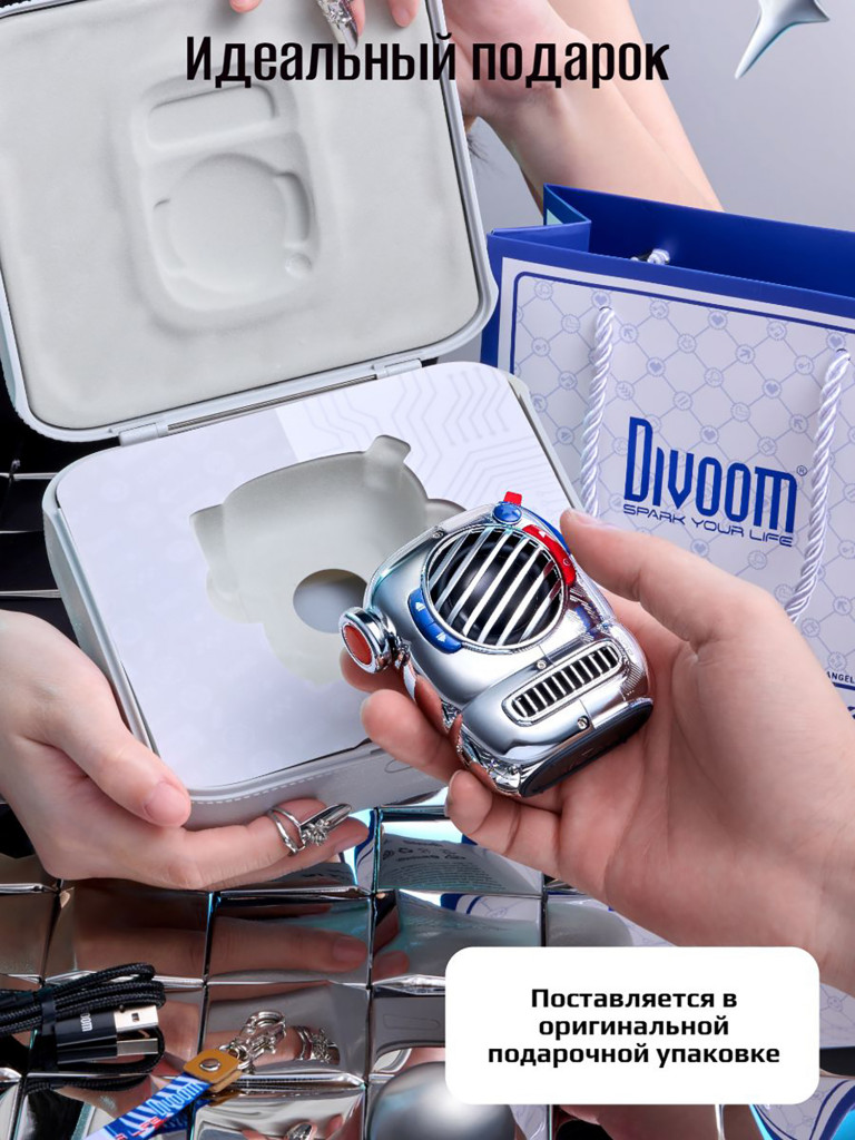 Беспроводная колонка Divoom Spark Pop