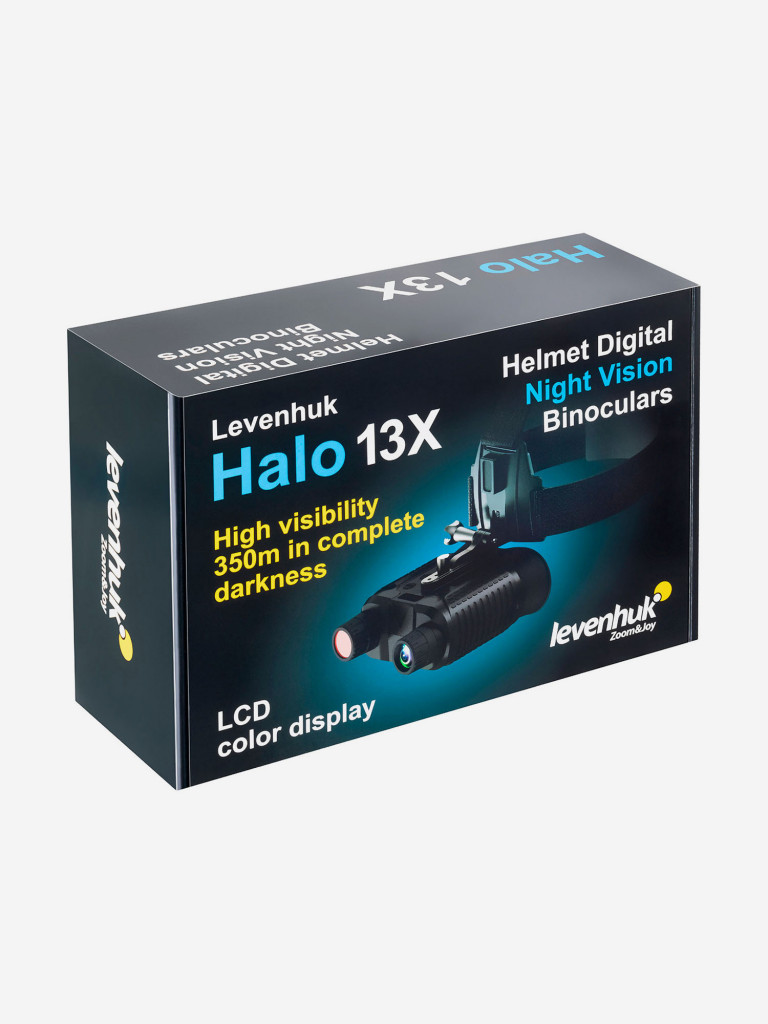 Бинокль цифровой ночного видения Levenhuk Halo 13X Helmet, с креплением на голову
