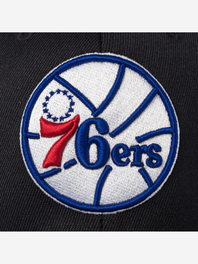 Бейсболка MITCHELL NESS HHSSINTL1265-P76BLCK Philadelphia 76Ers NBA