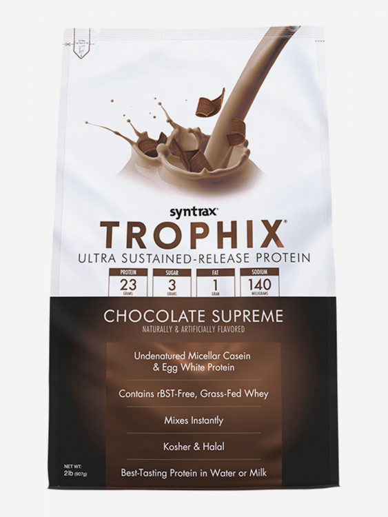 Протеин Syntrax Трофикс, Trophix, 907 г, Шоколад
