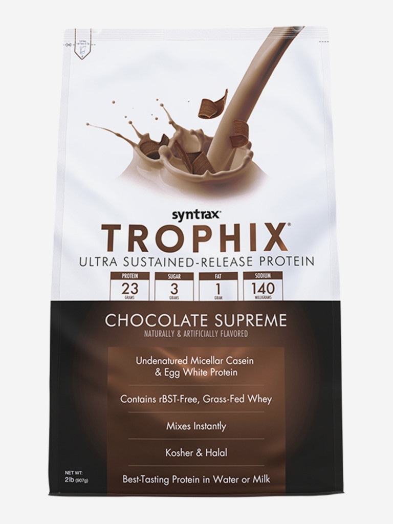 Протеин Syntrax Trophix, 907 г, Шоколад