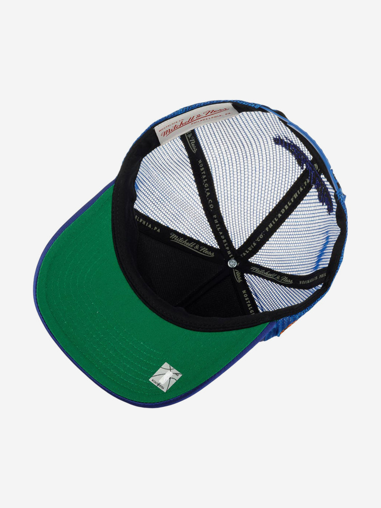 Бейсболка с сеточкой MITCHELL NESS HHSS3467-NYKYYPPPBLUE New York Knicks NBA (синий)