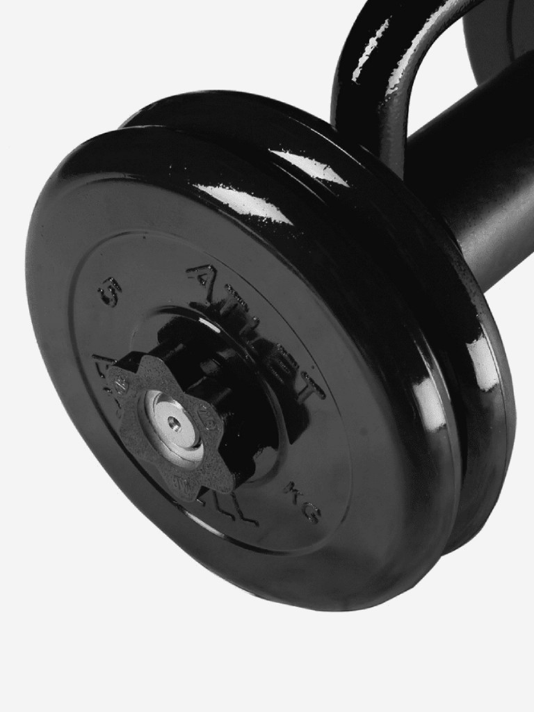 Гиря разборная BARBELL ATLET 24 кг Черная