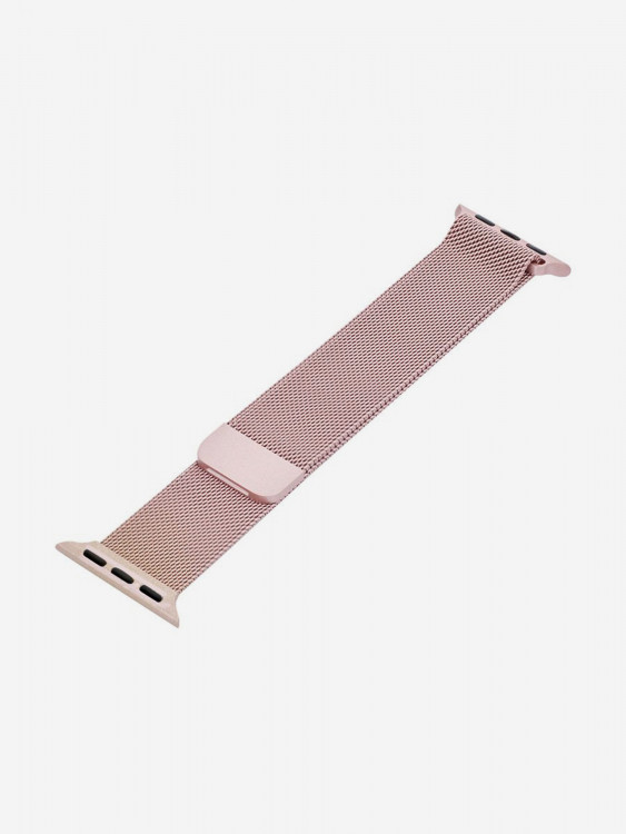 Ремешок для часов Apple Watch Ultra/49/45/44/SE/42 mm Mutural Оригинал, ультралегкий металлический на магните — розовое золото
