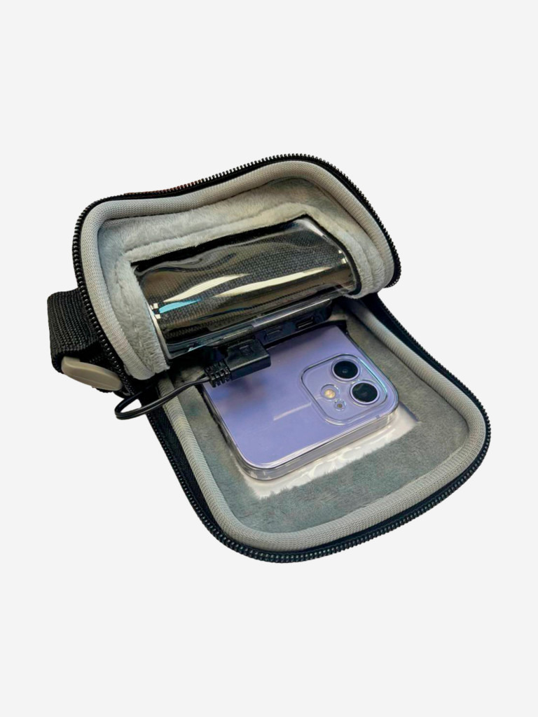 Зимний чехол для смартфона с подогревом и АКБ 5000 мАч