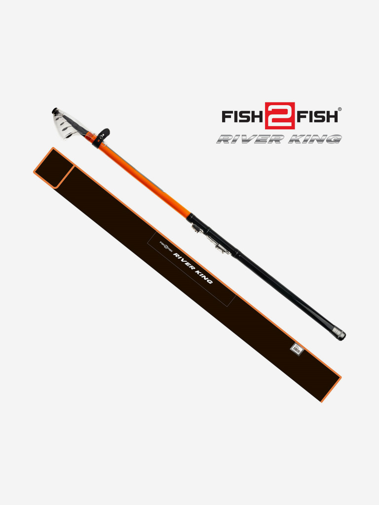 Удилище телескопическое угольное с/с Fish2Fish River King 330 (30-80)