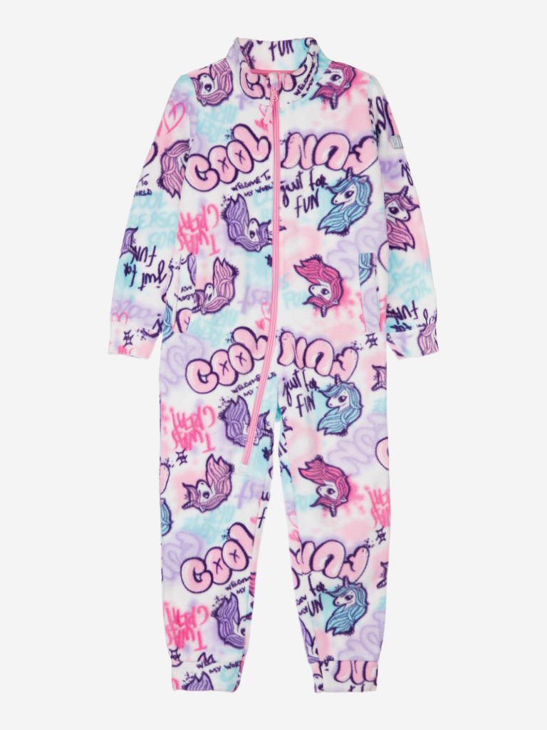 Комбинезон флисовый для девочек PlayToday