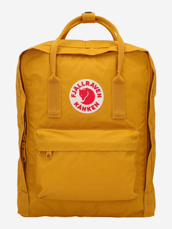 Рюкзак Fjallraven Kanken охра цвет — купить за 6499 руб. со скидкой 50 %, отзывы в интернет-магазине Спортмастер