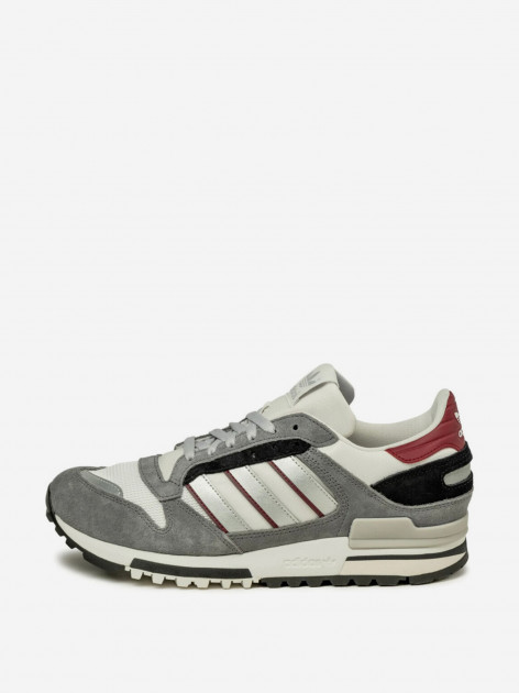 Кроссовки Adidas ZX 600 серый/Белый цвет — купить за 9174 руб. со