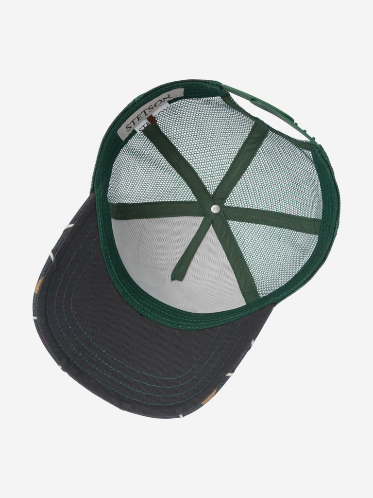 Бейсболка с сеточкой STETSON 7741146 TRUCKER CAP ARGYLE