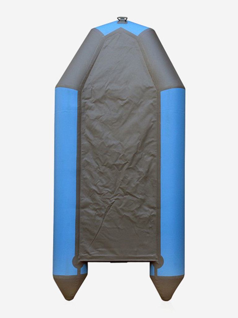 Лодка моторная Тайга-320, натяжное дно, серо-синяя