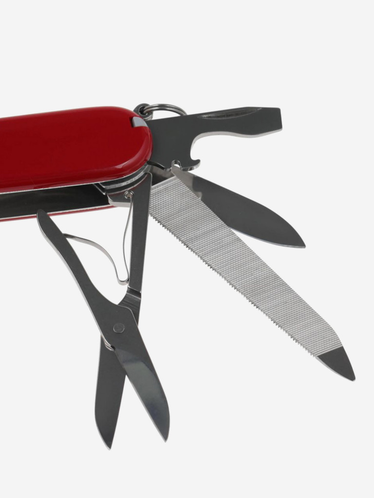 Складной нож Victorinox Mountaineer, функций: 18, 91мм, красный , коробка картонная, 1.3743